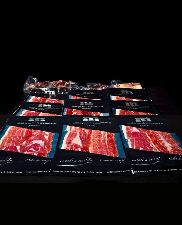 Sobre de Jamón Ibérico de Cebo Campo Etiqueta Verde